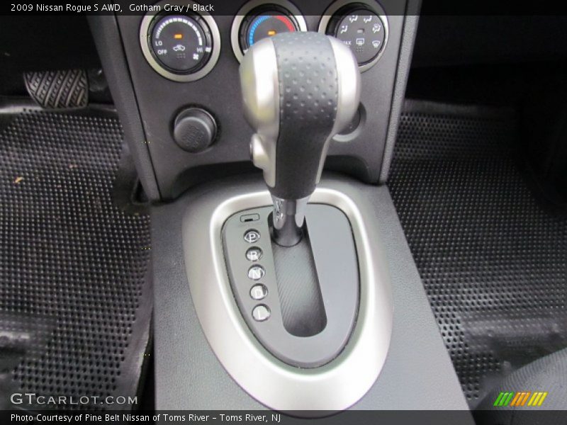 Gotham Gray / Black 2009 Nissan Rogue S AWD