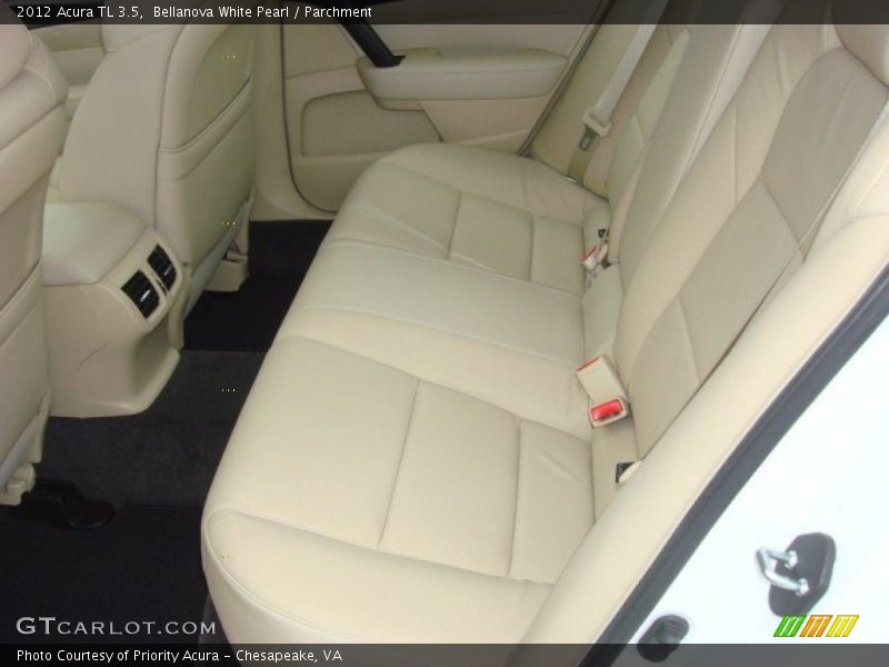 Bellanova White Pearl / Parchment 2012 Acura TL 3.5
