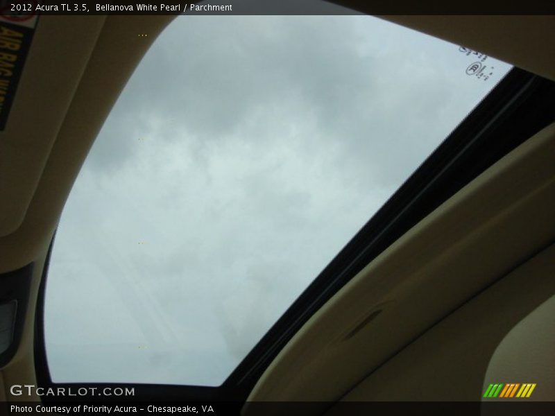 Bellanova White Pearl / Parchment 2012 Acura TL 3.5