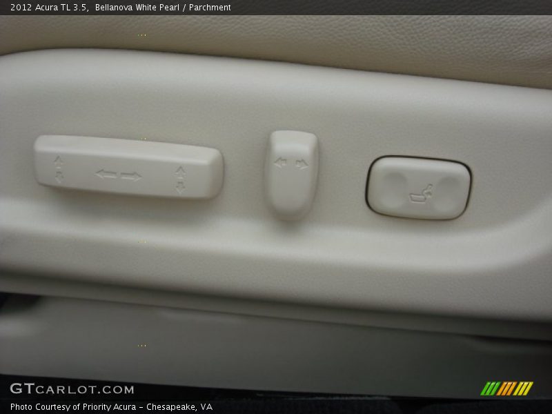 Bellanova White Pearl / Parchment 2012 Acura TL 3.5