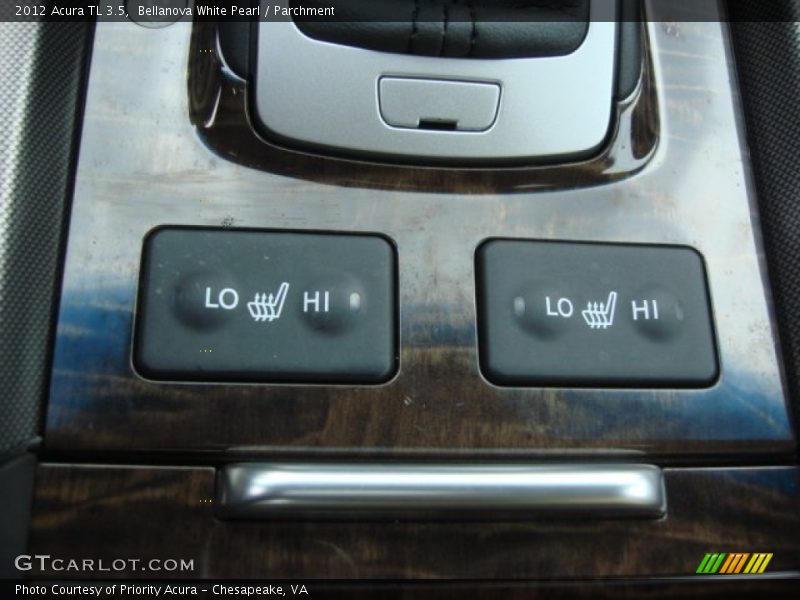 Bellanova White Pearl / Parchment 2012 Acura TL 3.5