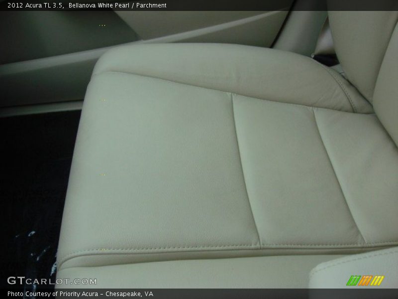 Bellanova White Pearl / Parchment 2012 Acura TL 3.5