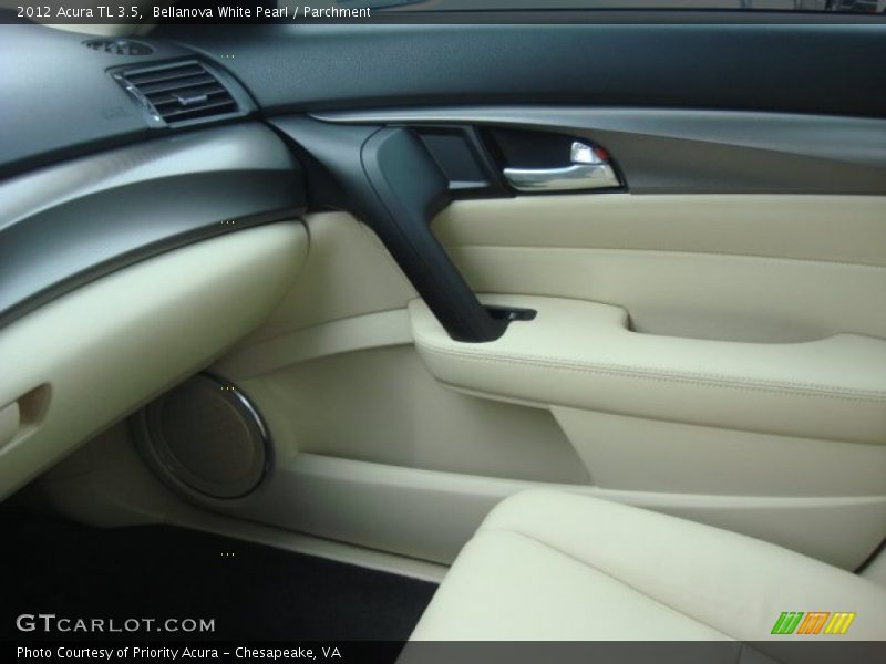 Bellanova White Pearl / Parchment 2012 Acura TL 3.5