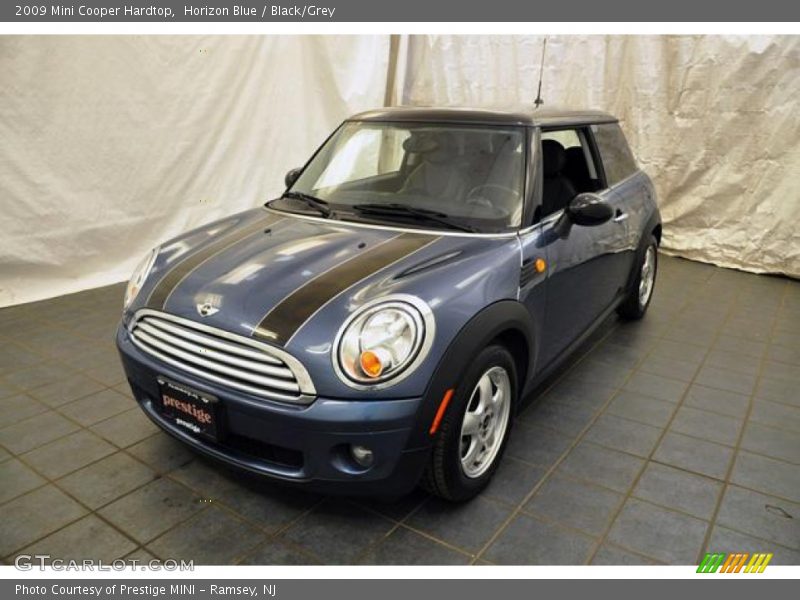 Horizon Blue / Black/Grey 2009 Mini Cooper Hardtop