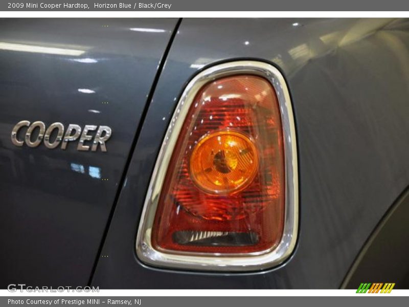 Horizon Blue / Black/Grey 2009 Mini Cooper Hardtop