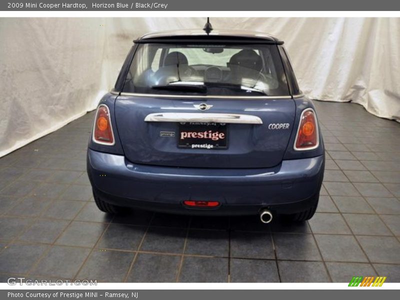 Horizon Blue / Black/Grey 2009 Mini Cooper Hardtop
