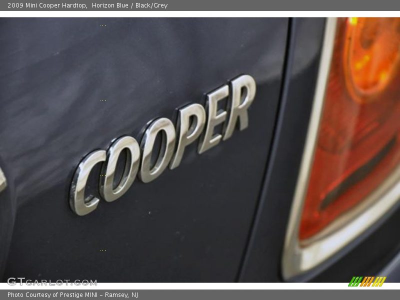 Horizon Blue / Black/Grey 2009 Mini Cooper Hardtop