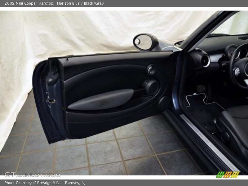 Horizon Blue / Black/Grey 2009 Mini Cooper Hardtop