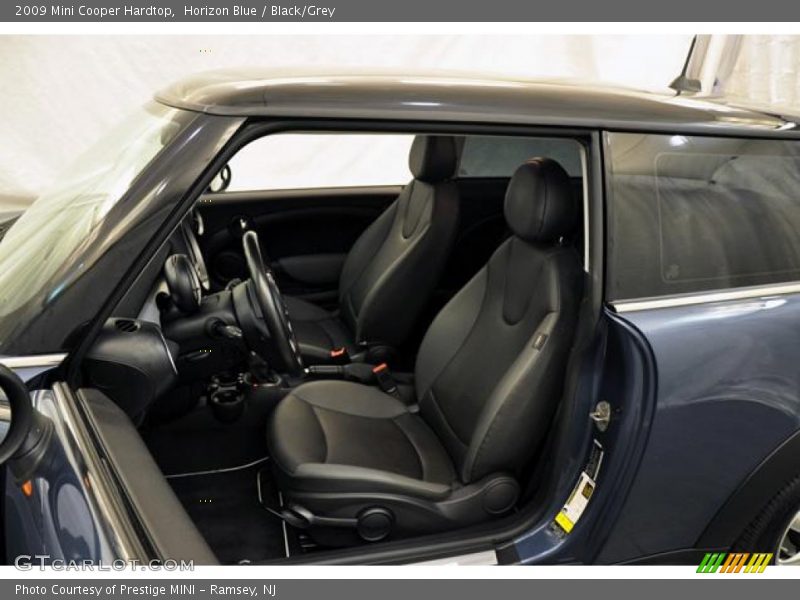 Horizon Blue / Black/Grey 2009 Mini Cooper Hardtop