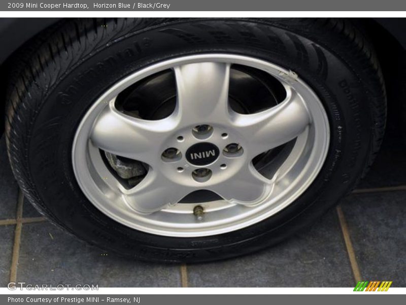 Horizon Blue / Black/Grey 2009 Mini Cooper Hardtop