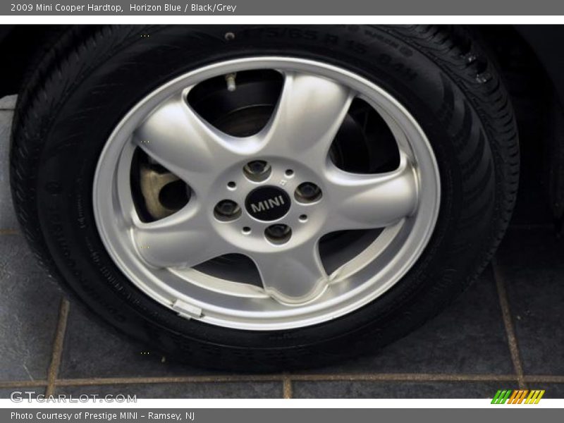 Horizon Blue / Black/Grey 2009 Mini Cooper Hardtop
