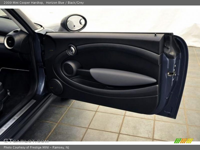 Horizon Blue / Black/Grey 2009 Mini Cooper Hardtop