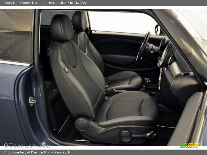 Horizon Blue / Black/Grey 2009 Mini Cooper Hardtop