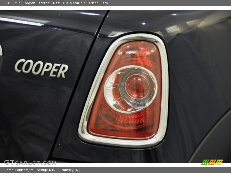 Reef Blue Metallic / Carbon Black 2012 Mini Cooper Hardtop