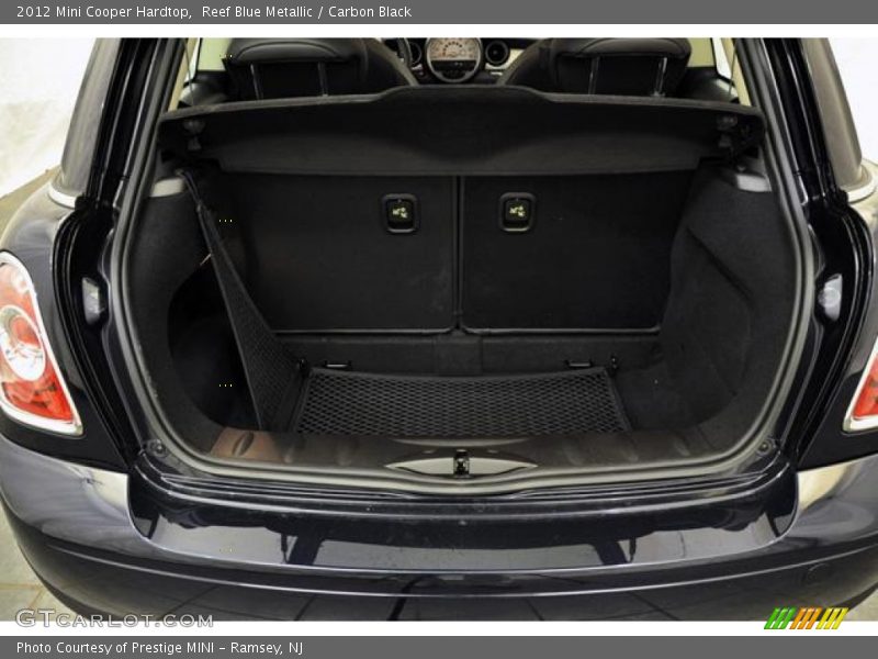 Reef Blue Metallic / Carbon Black 2012 Mini Cooper Hardtop