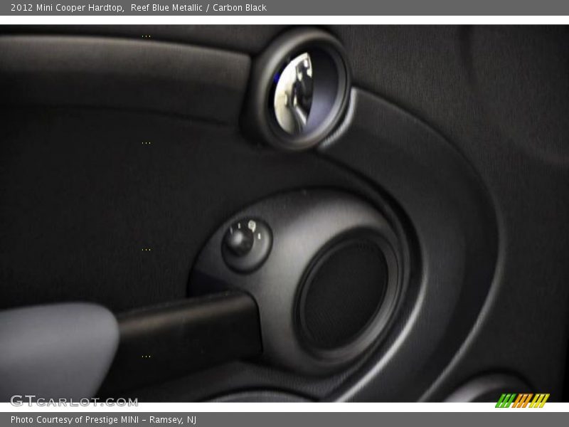 Reef Blue Metallic / Carbon Black 2012 Mini Cooper Hardtop