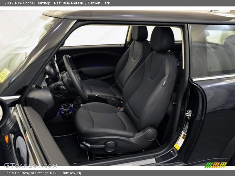 Reef Blue Metallic / Carbon Black 2012 Mini Cooper Hardtop