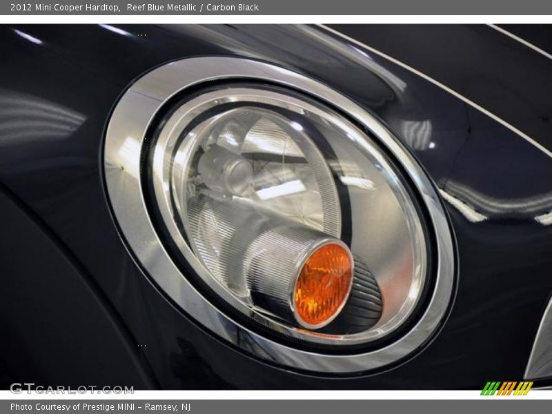 Reef Blue Metallic / Carbon Black 2012 Mini Cooper Hardtop