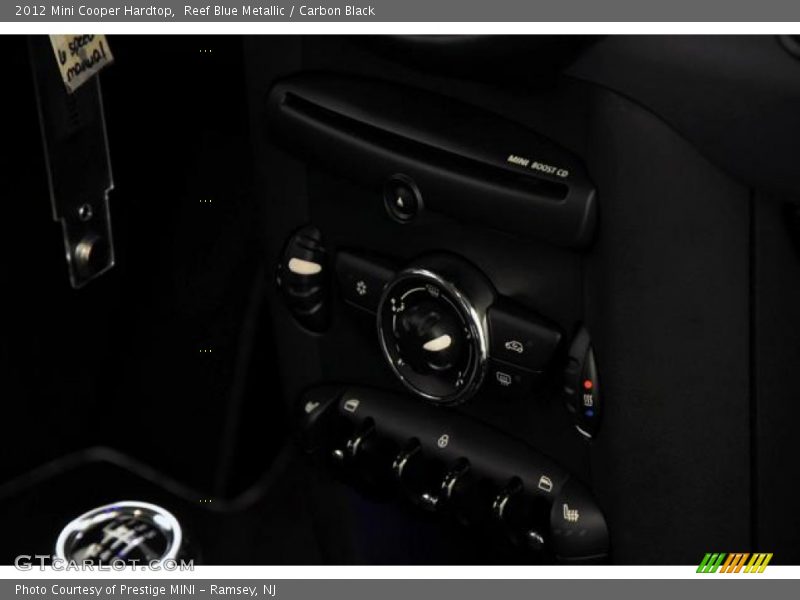 Reef Blue Metallic / Carbon Black 2012 Mini Cooper Hardtop