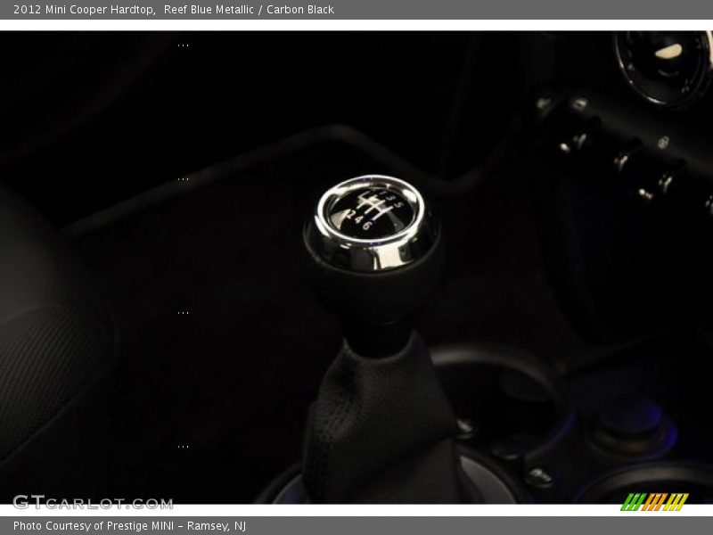 Reef Blue Metallic / Carbon Black 2012 Mini Cooper Hardtop