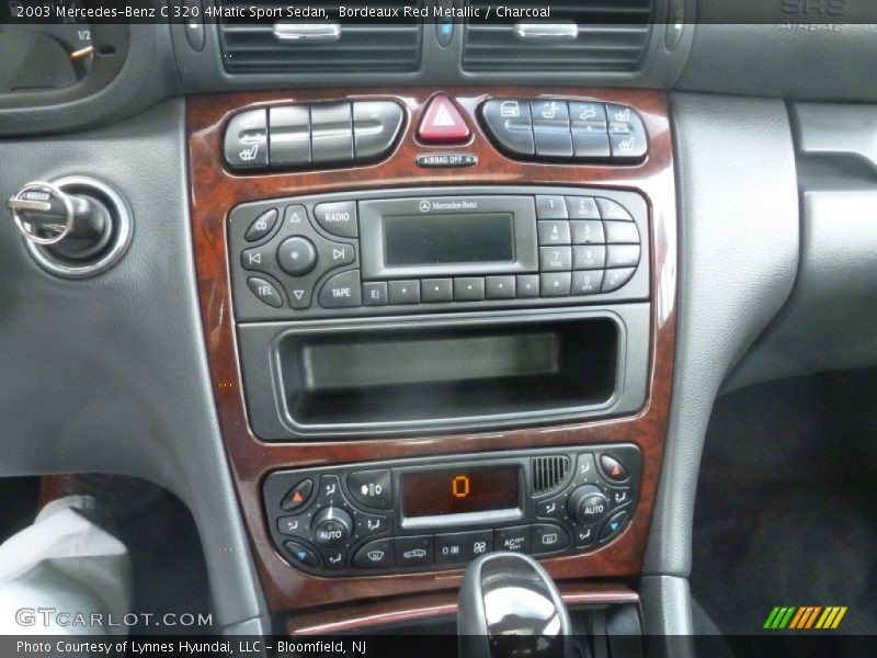 Bordeaux Red Metallic / Charcoal 2003 Mercedes-Benz C 320 4Matic Sport Sedan
