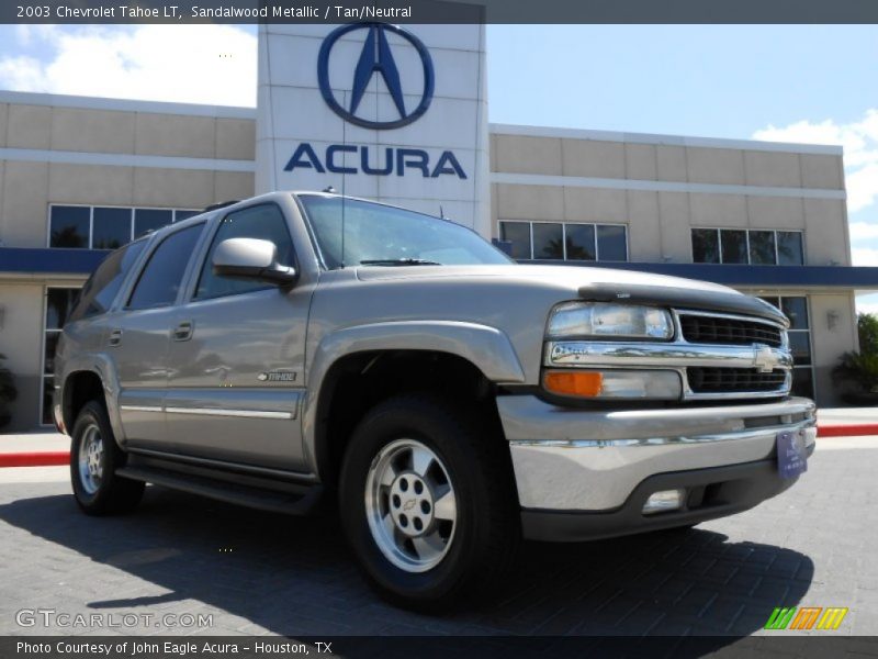 Sandalwood Metallic / Tan/Neutral 2003 Chevrolet Tahoe LT