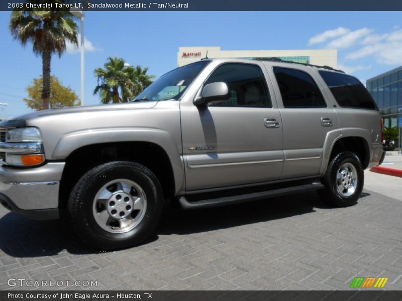 Sandalwood Metallic / Tan/Neutral 2003 Chevrolet Tahoe LT
