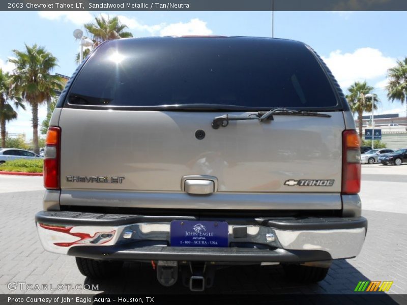 Sandalwood Metallic / Tan/Neutral 2003 Chevrolet Tahoe LT