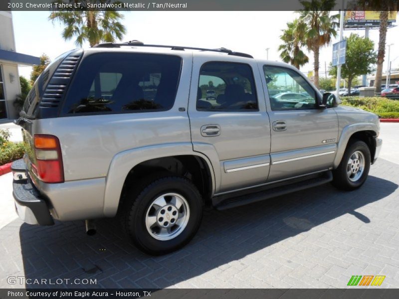 Sandalwood Metallic / Tan/Neutral 2003 Chevrolet Tahoe LT