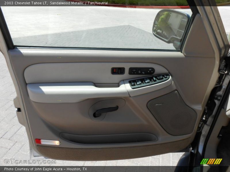 Sandalwood Metallic / Tan/Neutral 2003 Chevrolet Tahoe LT