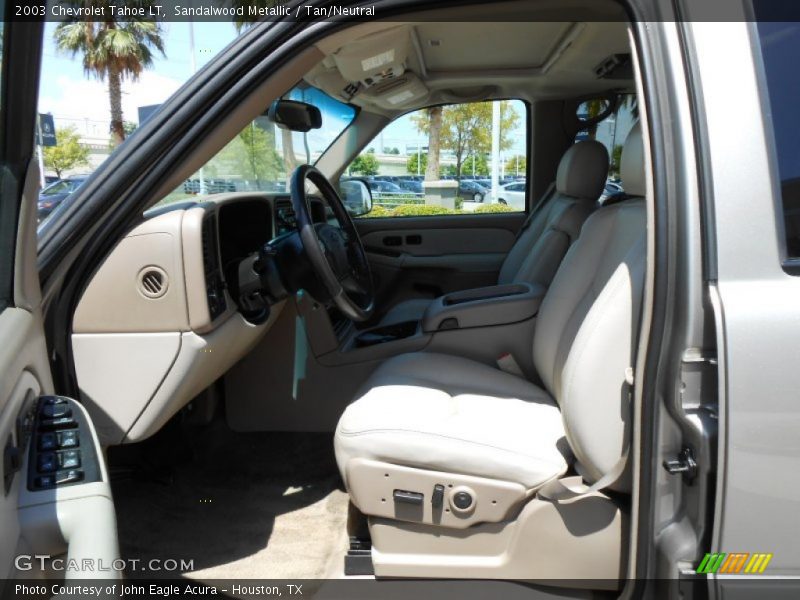 Sandalwood Metallic / Tan/Neutral 2003 Chevrolet Tahoe LT