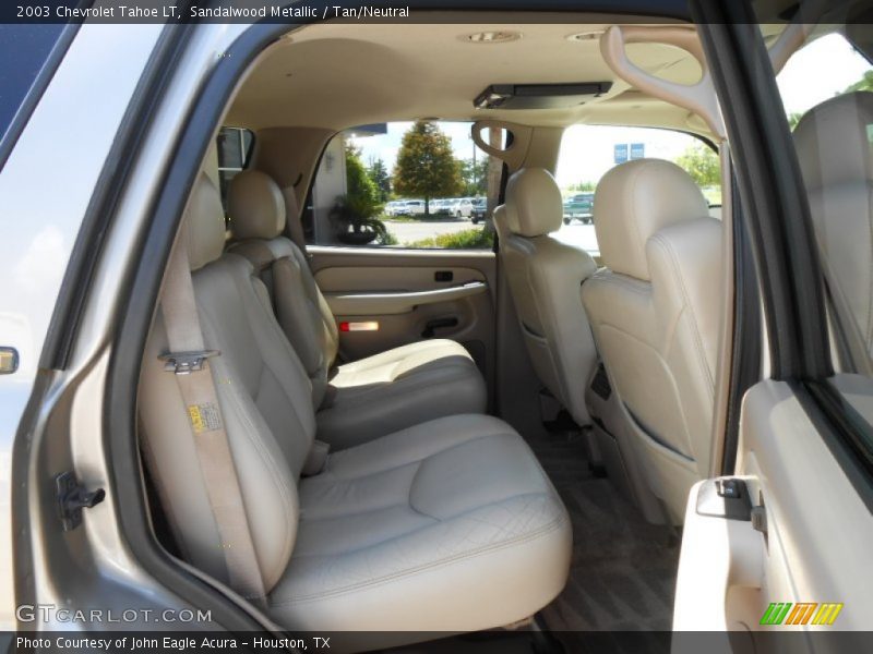 Sandalwood Metallic / Tan/Neutral 2003 Chevrolet Tahoe LT