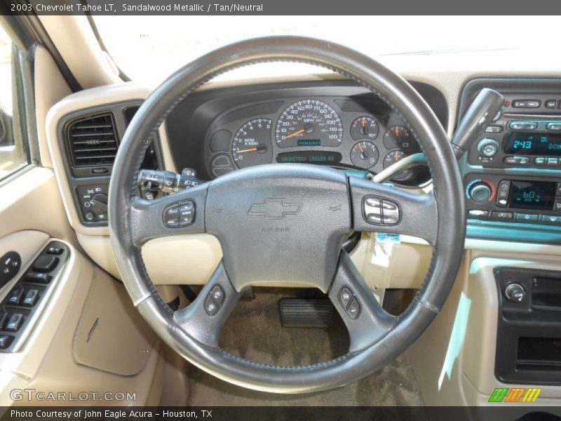 Sandalwood Metallic / Tan/Neutral 2003 Chevrolet Tahoe LT