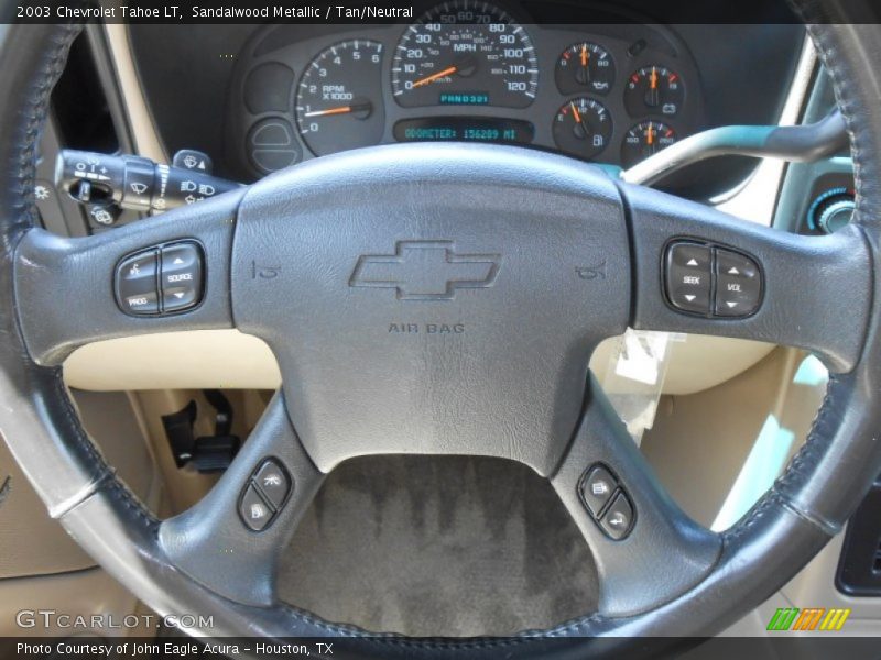 Sandalwood Metallic / Tan/Neutral 2003 Chevrolet Tahoe LT