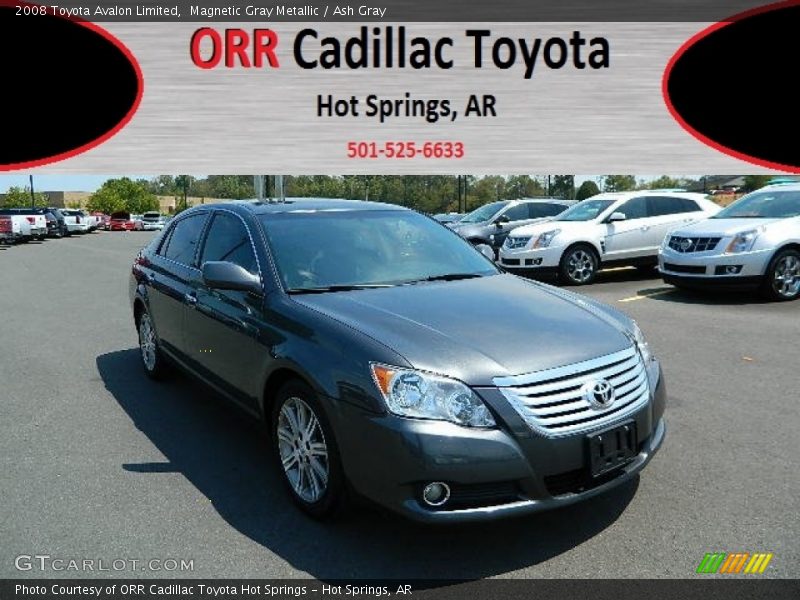 Magnetic Gray Metallic / Ash Gray 2008 Toyota Avalon Limited