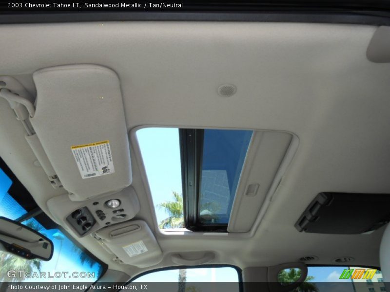Sandalwood Metallic / Tan/Neutral 2003 Chevrolet Tahoe LT