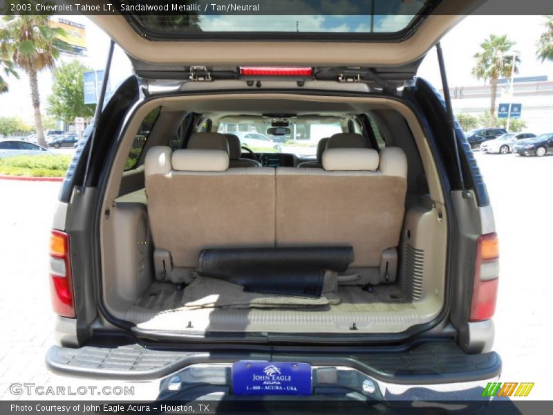 Sandalwood Metallic / Tan/Neutral 2003 Chevrolet Tahoe LT
