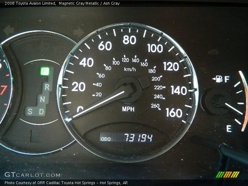 Magnetic Gray Metallic / Ash Gray 2008 Toyota Avalon Limited