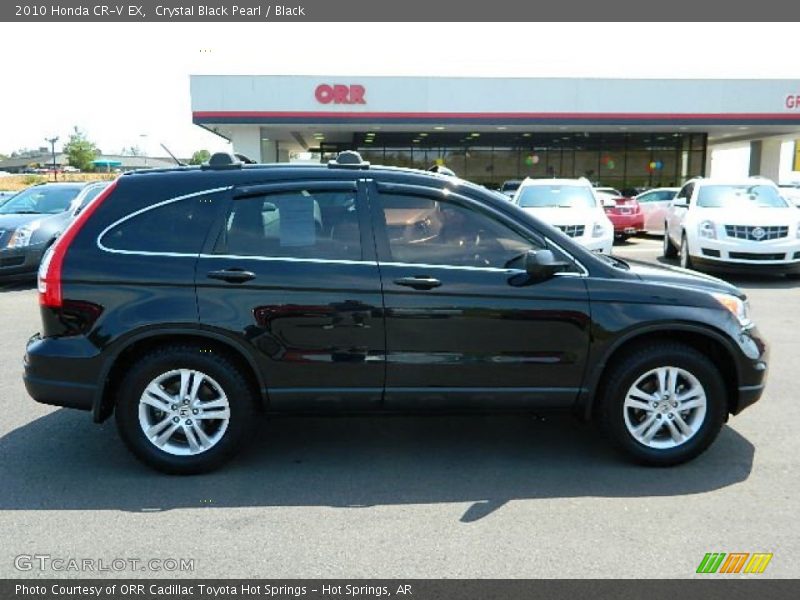 Crystal Black Pearl / Black 2010 Honda CR-V EX