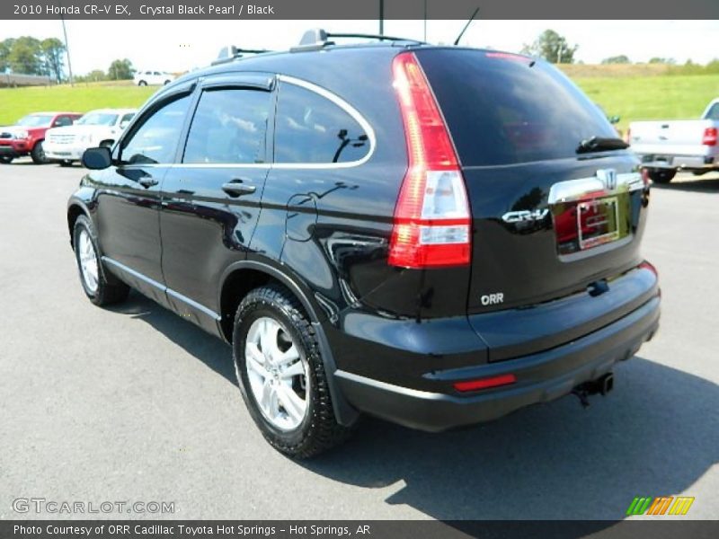 Crystal Black Pearl / Black 2010 Honda CR-V EX