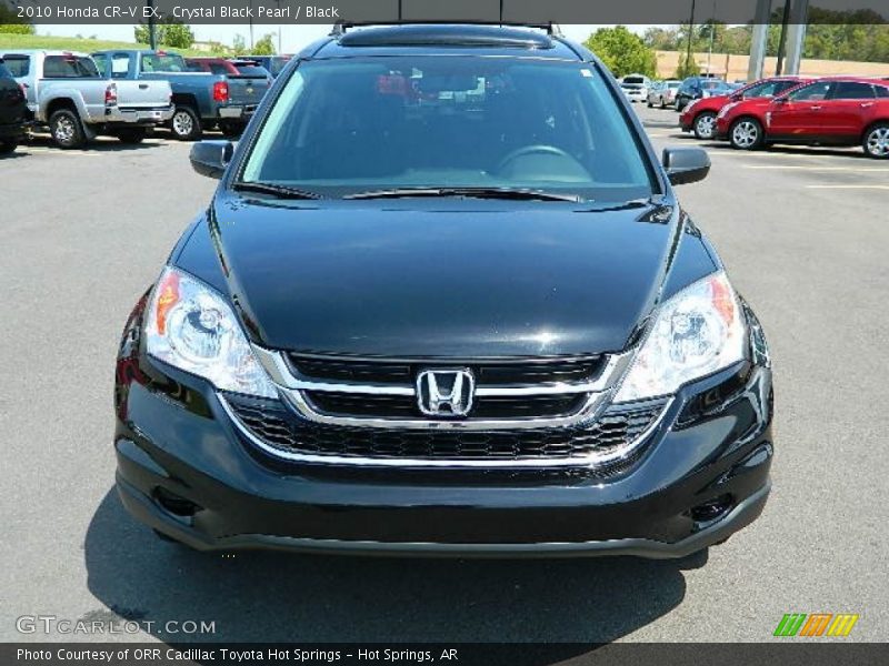 Crystal Black Pearl / Black 2010 Honda CR-V EX