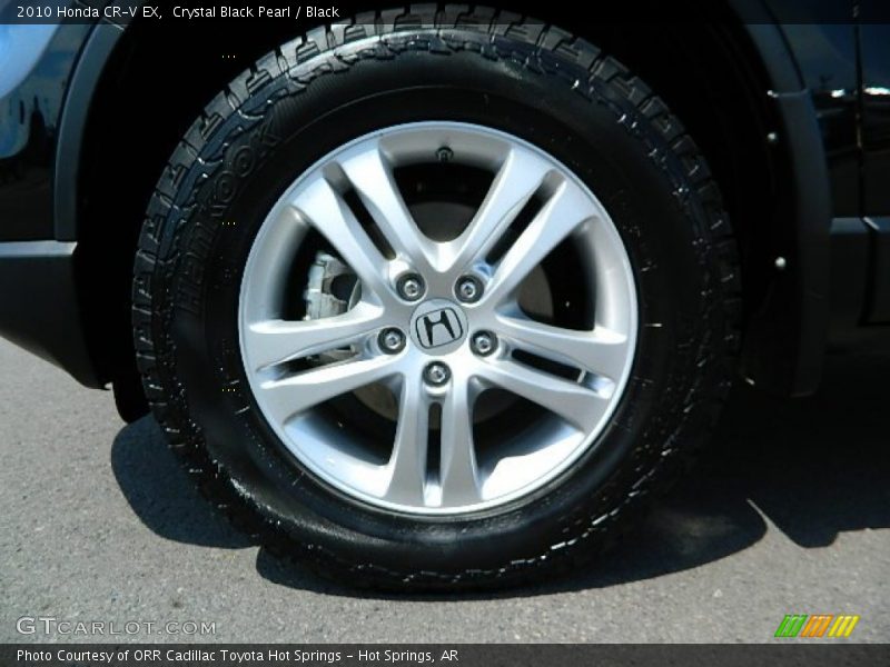 Crystal Black Pearl / Black 2010 Honda CR-V EX