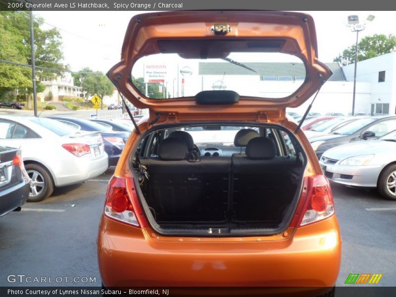 Spicy Orange / Charcoal 2006 Chevrolet Aveo LS Hatchback