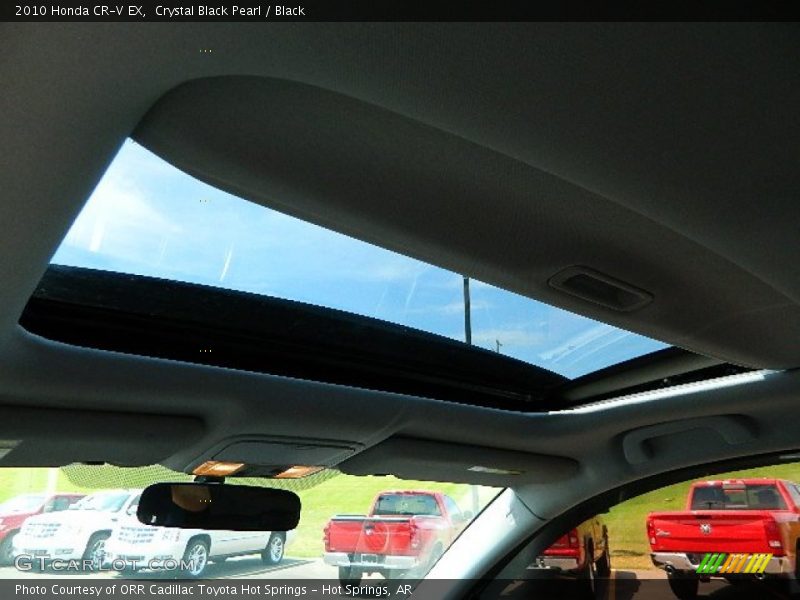 Crystal Black Pearl / Black 2010 Honda CR-V EX