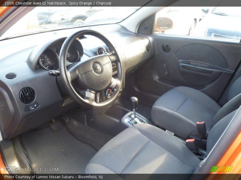 Charcoal Interior - 2006 Aveo LS Hatchback 