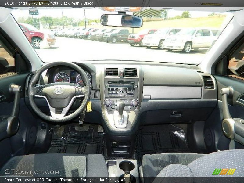 Crystal Black Pearl / Black 2010 Honda CR-V EX