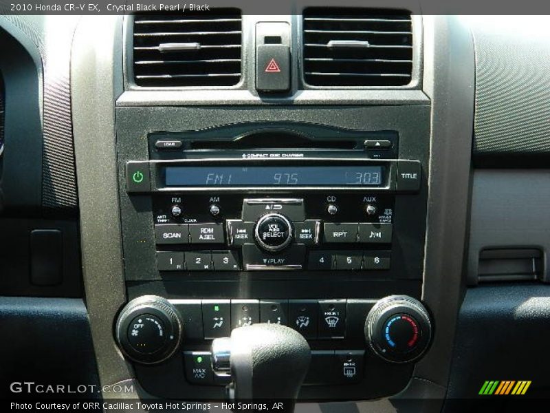 Crystal Black Pearl / Black 2010 Honda CR-V EX