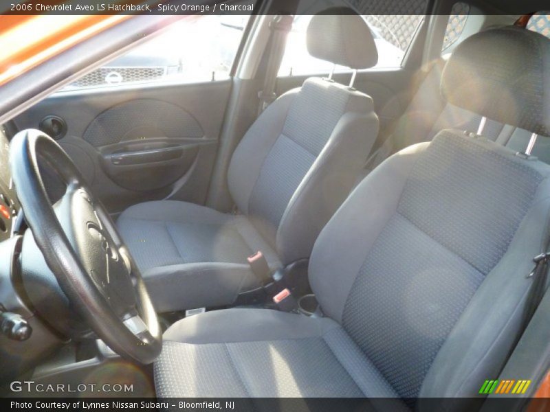 Spicy Orange / Charcoal 2006 Chevrolet Aveo LS Hatchback