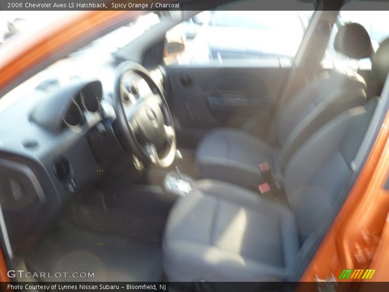 Spicy Orange / Charcoal 2006 Chevrolet Aveo LS Hatchback