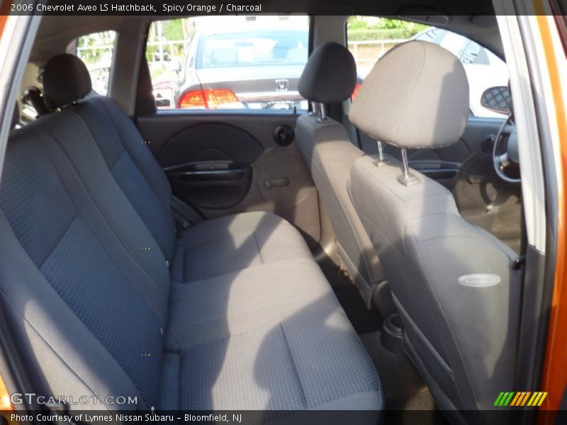 Spicy Orange / Charcoal 2006 Chevrolet Aveo LS Hatchback